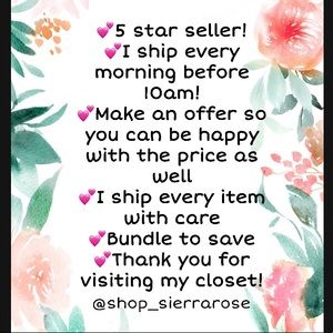 About My Closet @shop_sierrarose 🌺